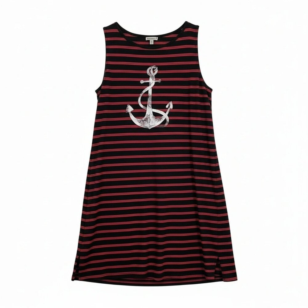 Brand new Women's Talbots Sundress Navy and Red XL